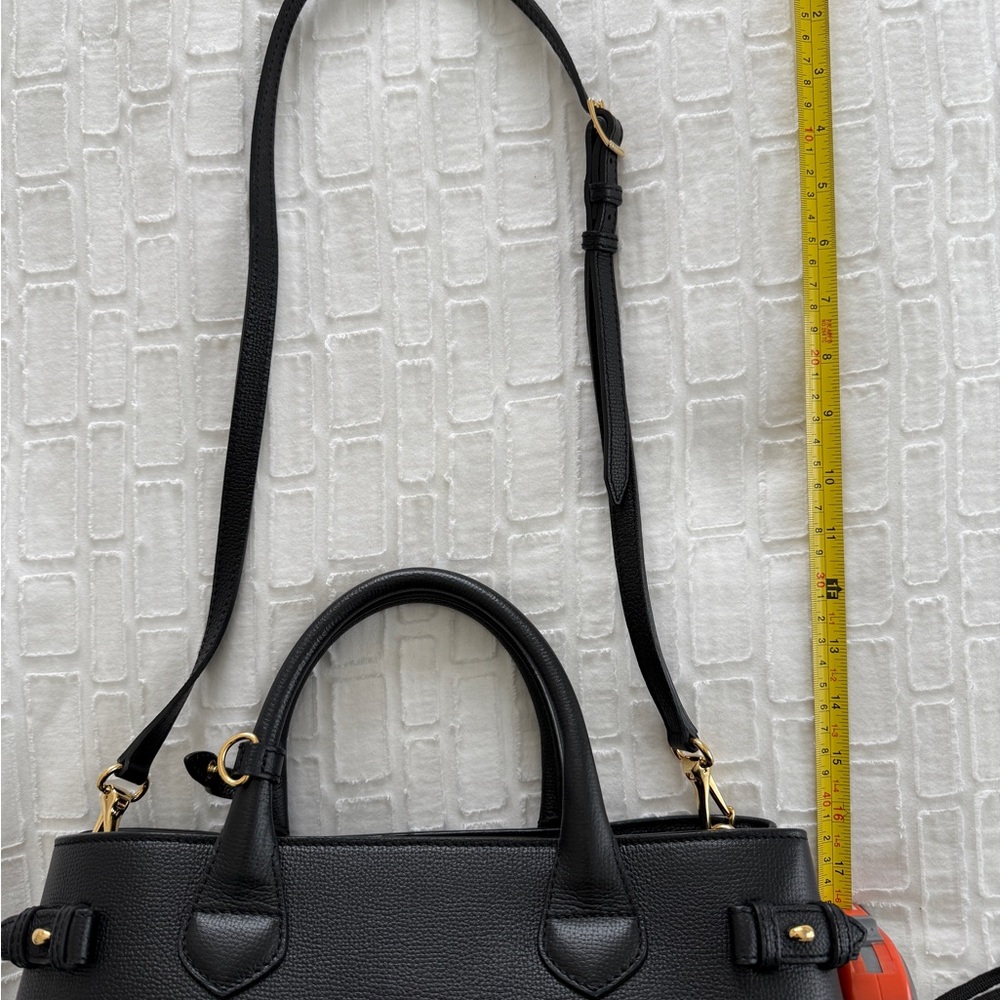 Burberry Banner NM Tote Leather with House Check Canvas, Medium - Picture 16 of 16